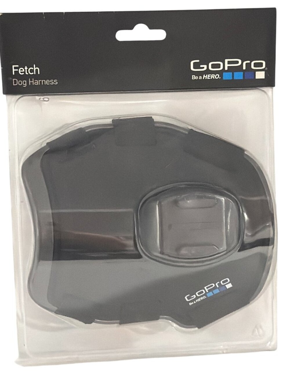 GoPro Fetch Dog Harness For Cameras Adjustable Fit 15-120 Lbs Black New